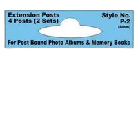 Pioneer Photo Album Extension Posts for Xpando (4 8MM Posts) 0