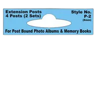 Pioneer Photo Album Extension Posts for Xpando (4 8MM Posts) 1
