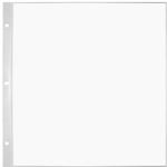Pioneer 12 x 12 In. Scrapbook Refill Pages for Scrapbooks (5 Photos) - White