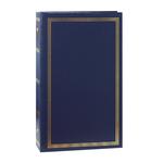 Pioneer 4 x 6 In. Pocket 3-Ring Binder Photo Album (300 Photos) - Navy Blue