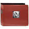 Pioneer 12 x 12 In. Sewn Leatherette 3-Ring Binder Frame Scrapbook - Red