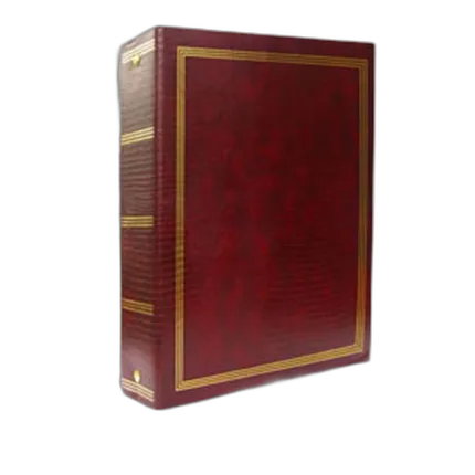 Pioneer 9 x 10 In. Magnetic 3-Ring Photo Album (100 Pages) - Burgundy