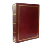 Pioneer 9 x 10 In. Magnetic 3-Ring Photo Album (100 Pages) - Burgundy 0