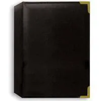 Pioneer TS-246 Oxford Brass Corner Photo Album (Black, Holds 208 4x6in Photo 0