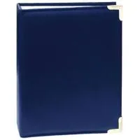 Pioneer TS-246 Oxford Brass Corner Photo Album (Black, Holds 208 4x6in Photo 1