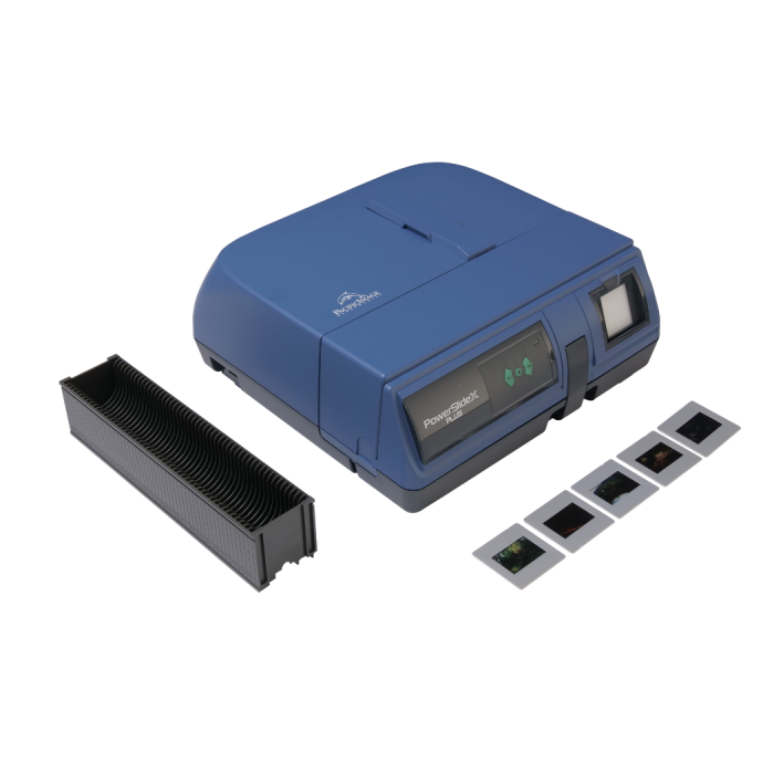 Pacific Image Powerslide X Plus Scanner side view