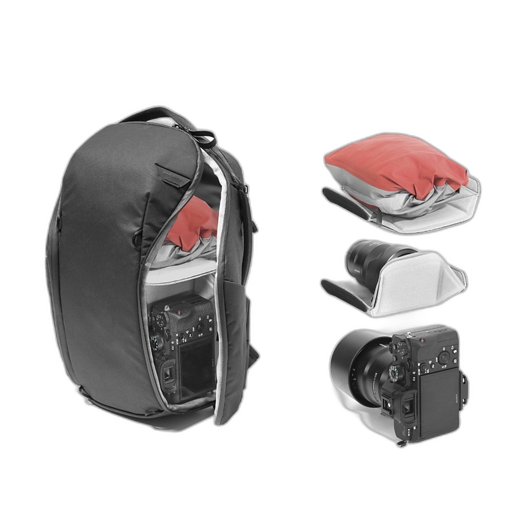 Peak Design Everyday Backpack 20L Zip in Black for casual photo outings