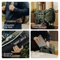 Peak Design Travel Backpack 2-in-1 40L Black 3