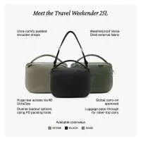 Peak Design Travel Weekender 25L Black 1