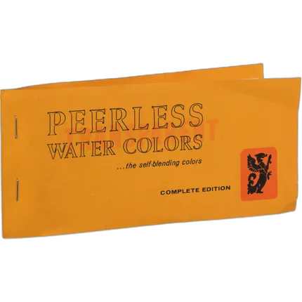 PEERLESS-COLOR Transparent Water Colors: Complete Edition Book for Coloring