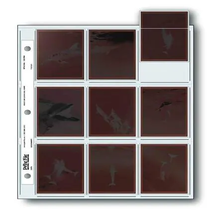 Print File 120-9HB Archival Storage Page for 9 Negatives 100-Pack