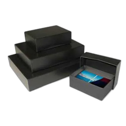 Print File 11x14in 2-Piece Storage Box (Black)