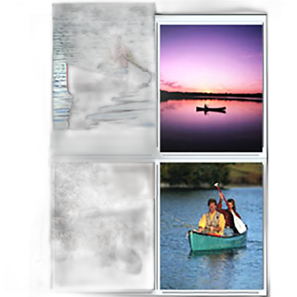 Print File 45-8P archival storage page for 4x5 prints