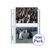 Print File 57-4P Archival Storage Page for 4 Prints (5 x 7in, 500-Pack) 0