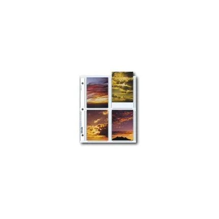 Print File 35-8P Archival Storage Page for 8 Prints (3.5x5in, 500-Pack)