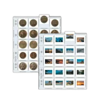 Print File Archival Storage Page for Slides (2x2-20HB, 10-Mil, 100 Pack) 0