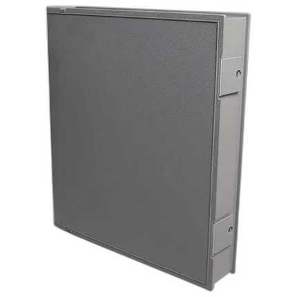 Vue-All Safe-T-Binder with 1 Rings (Gray)