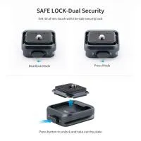 PGYTECH Arca-Type Quick Release Clamp  and  Plate 2
