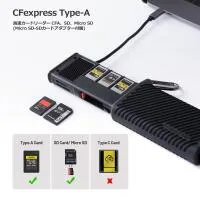 PGYTECH CFexpress CreateMate Card Reader Case Type A/SD (Classic Black) 6