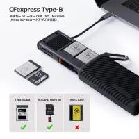 PGYTECH CFexpress CreateMate Card Reader Case Type B/SD (Classic Black) 6