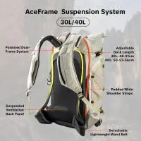 PGYTECH OnePro Ultralight Backpack 40L - Space Black 1