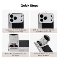 PGYTECH 2X Telephoto Lens -  iPhone 16 Pro 4