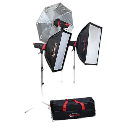 Photogenic Matrix MCD400R 400Ws Monolight 3-Light Kit