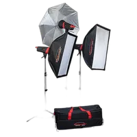 Photogenic Matrix MCD400R 400Ws Monolight 3-Light Kit 0