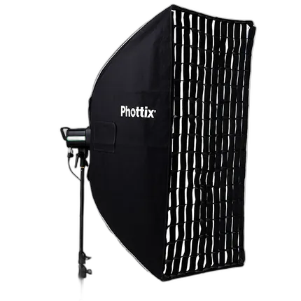 Phottix Solas Softbox (36 x 48 Inch) With Grid