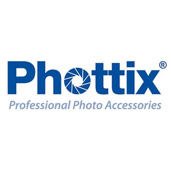 Phottix 3.5mm Male to Male 40cm Sync Cord with 6.3mm Adapter
