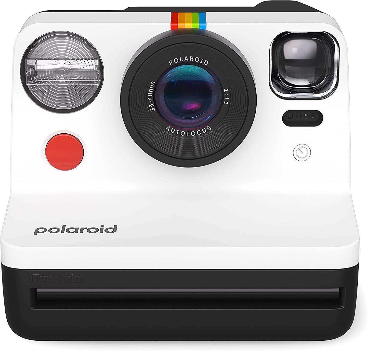 Polaroid Now 2nd Generation I-Type Instant Film Camera (Black and White)