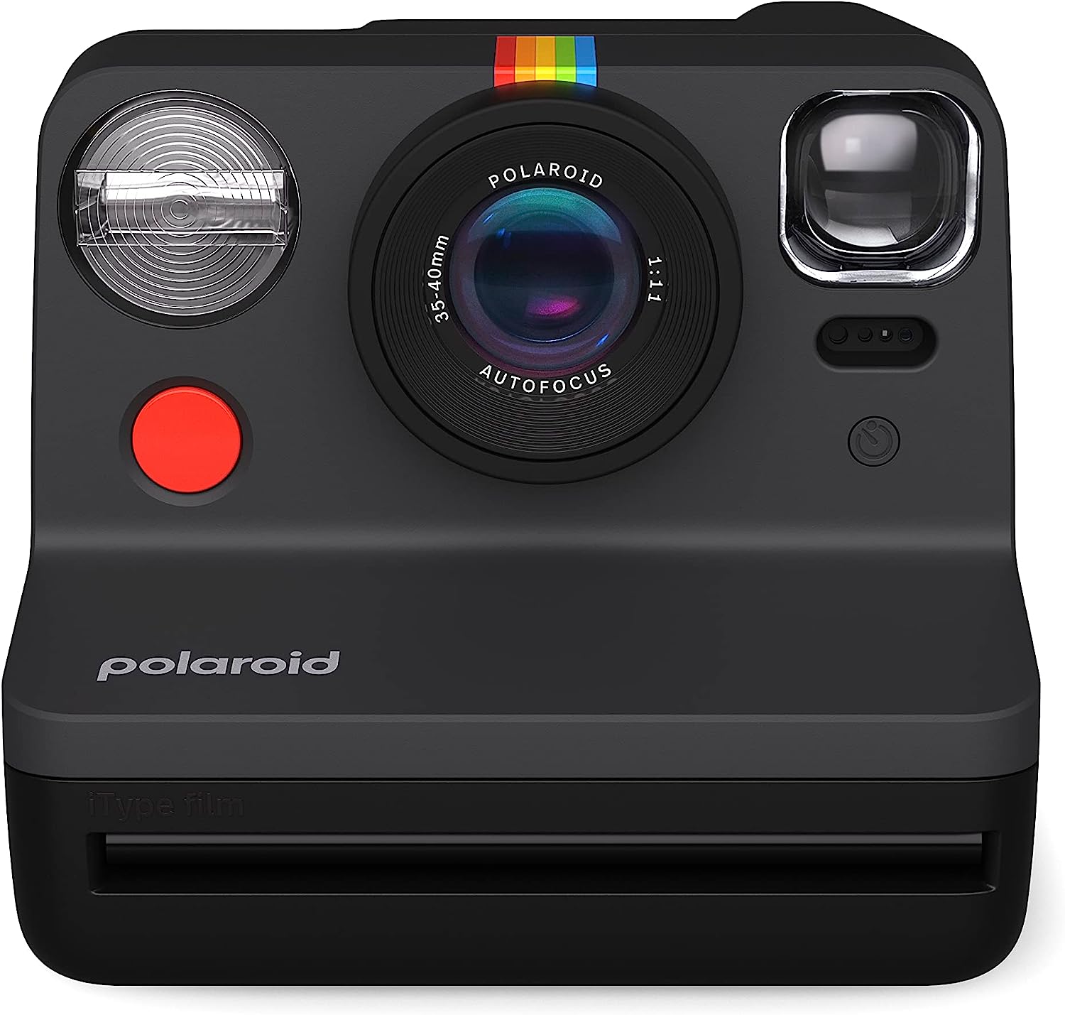 Polaroid Now 2nd Generation I-Type Instant Film Camera (Black)