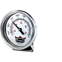 Doran 1.75 Inch TFC Precision Dial Thermometer with Stem 0