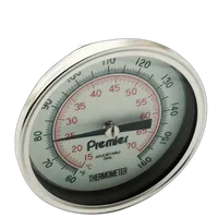 Doran 2.5in LDT Adjustable Luminescent Dial Thermometer with 8in Stem 0
