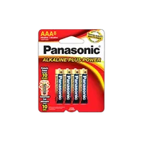 Panasonic Alkaline Plus AAA 8 Pack Batteries 0