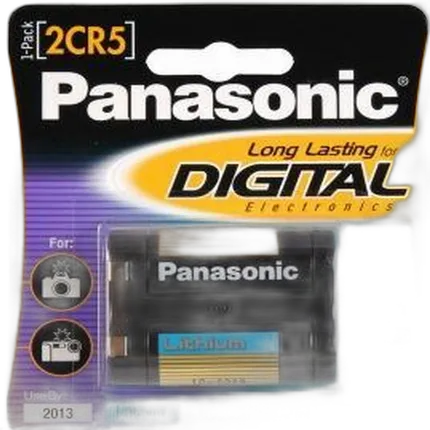 Panasonic 2CR5 Lithium Battery 6v