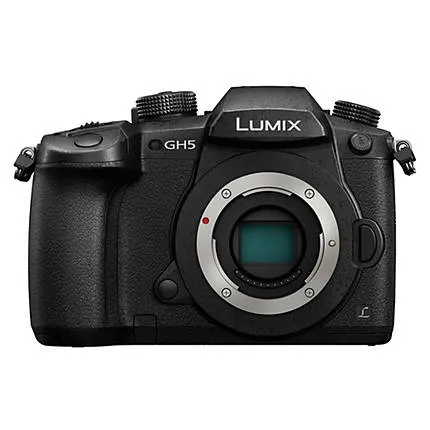 Panasonic Lumix GH5 Mirrorless Micro 4/3 Digital Camera Body Only - Black