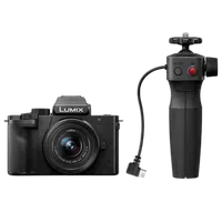 Panasonic LUMIX G100D 4K Mirrorless Camera with 12-32mm  and  Tripod Grip 0