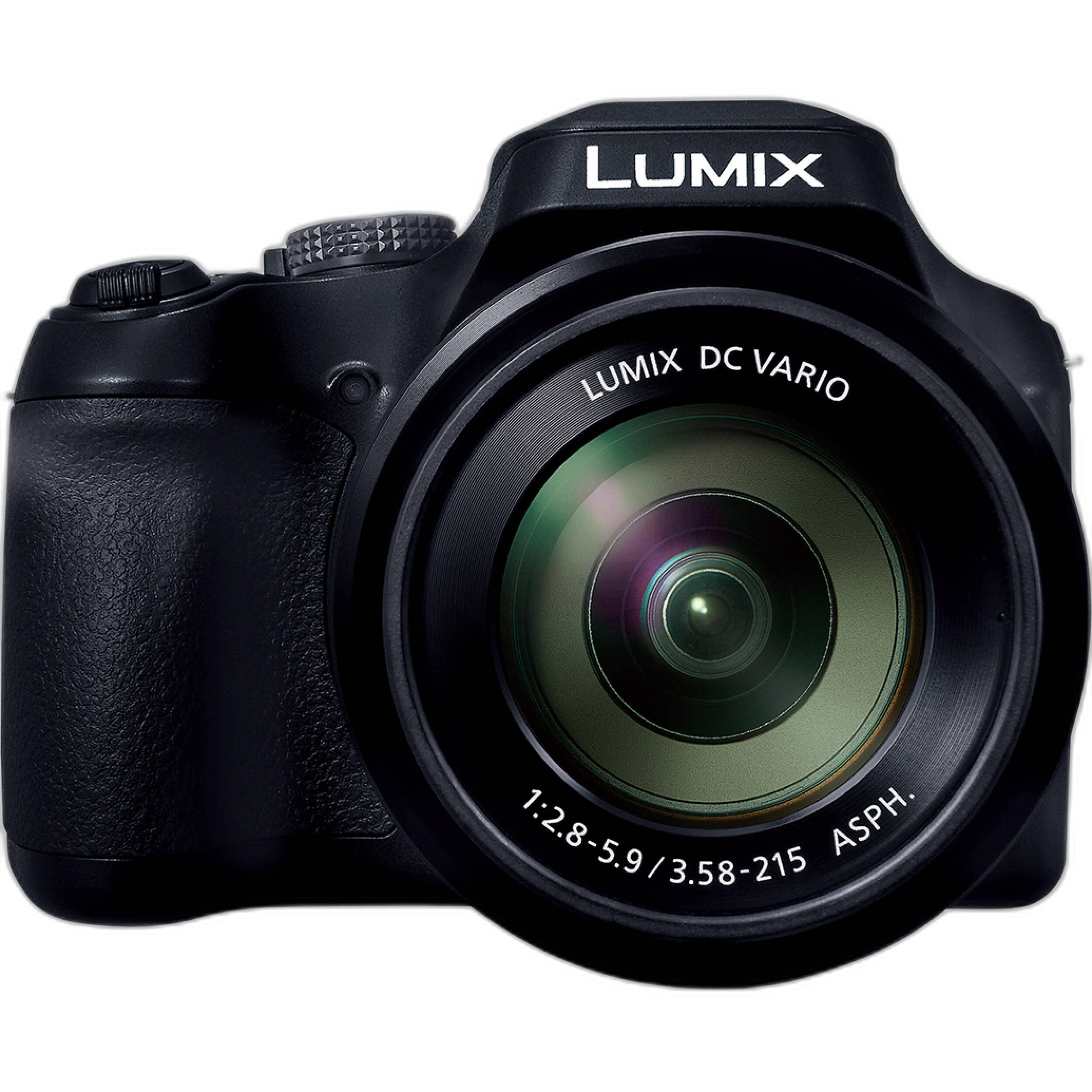 Panasonic LUMIX FZ80D rear view