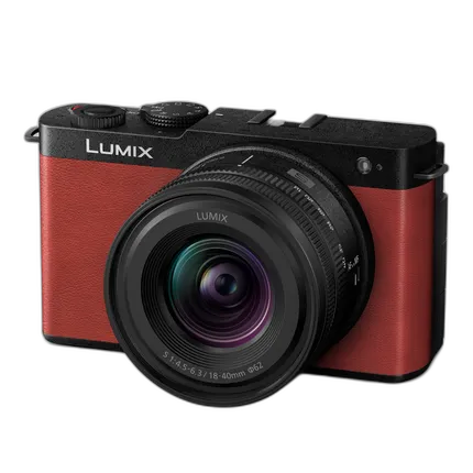 Panasonic LUMIX S9 Mirrorless Camera with 18-40mm Lens - Red