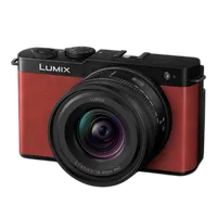Panasonic LUMIX S9 Mirrorless Camera with 18-40mm Lens - Red 0