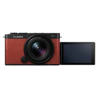 Panasonic LUMIX S9 Mirrorless Camera with 18-40mm Lens - Red 2