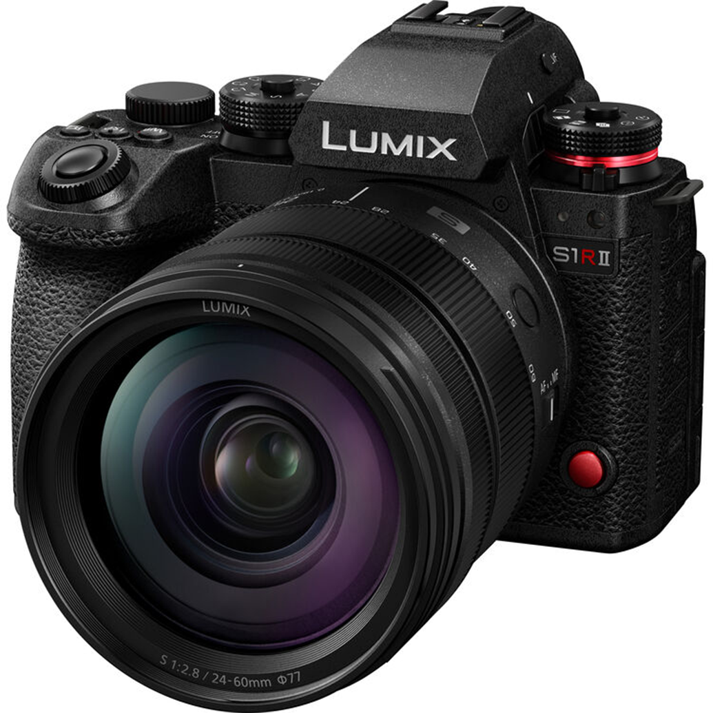 Panasonic Lumix S1RII with 24-60mm lens kit for hybrid creators