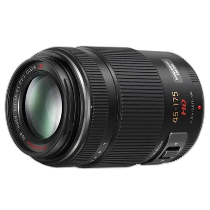 Panasonic Lumix G X Vario PZ 45-175mm f/4.0-5.6 Telephoto Lens - Black