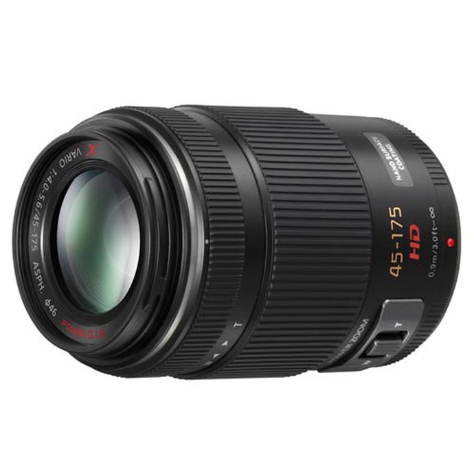 Panasonic Lumix G X Vario PZ 45-175mm f/4.0-5.6 Telephoto Lens - Black Mirrorless Lenses | Panasonic at Unique Photo