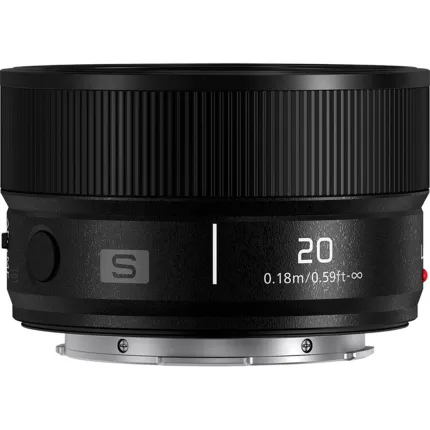 Panasonic Lumix S 20mm f/2.5 Lens - Black