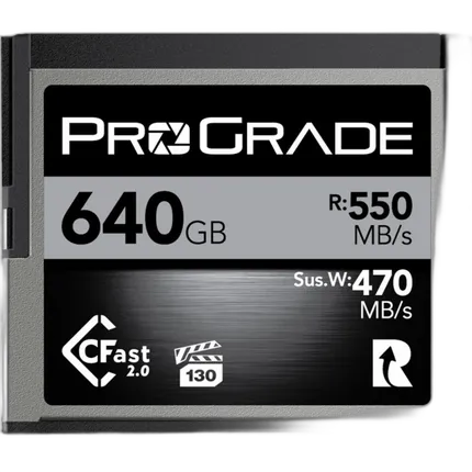 ProGrade Digital 640GB CFast 2.0 Memory Card