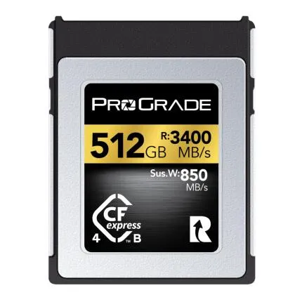 ProGrade Digital 512GB CFexpress 4.0 Memory Card