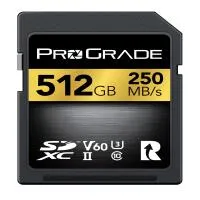 ProGrade Digital 512GB SDXC UHS-II V60 Memory Card 0