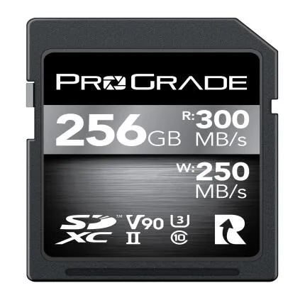 ProGrade Digital 256GB SDXC UHS-II V90 Memory Card